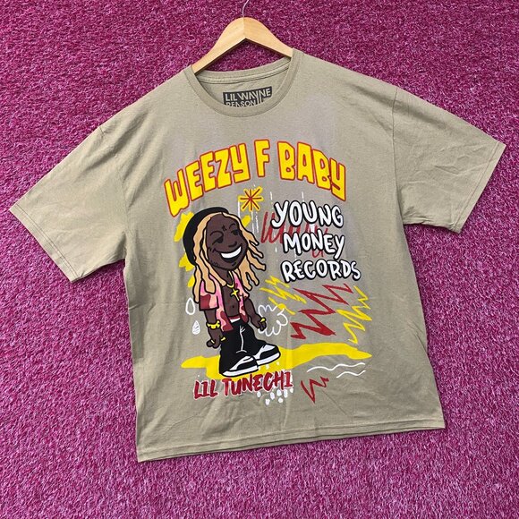 Lil Wayne Real G's Weezy F Baby Young Money Records T-Shirt XL - Picture 3 of 5